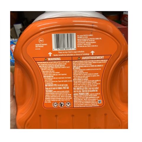 Viên Giặt Tide Pods Ultra Oxi 104 Viên 3.08kg - Mỹ