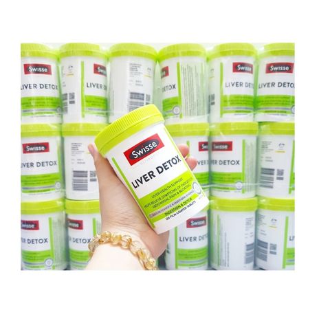 Viên Uống Thải Độc Gan Swisse 120 Viên - Hỗ Trợ Thanh Lọc Cơ Thể Chất Lượng Từ Úc