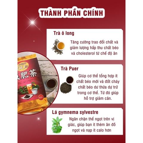 Trà giảm mỡ bụng Genpi Orihiro Nhật Bản - Hỗ trợ giảm béo, thải độc, tăng cường sức khỏe - Gói 60 túi lọc thảo mộc tự nhiên
