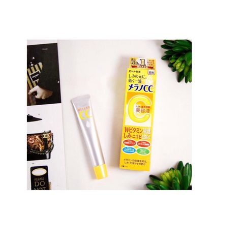 Tinh Chất Dưỡng Trắng Da Melano CC Whitening Essence 20ml - Serum Vitamin C Chống Thâm Nám, Phù Hợp Mọi Loại Da