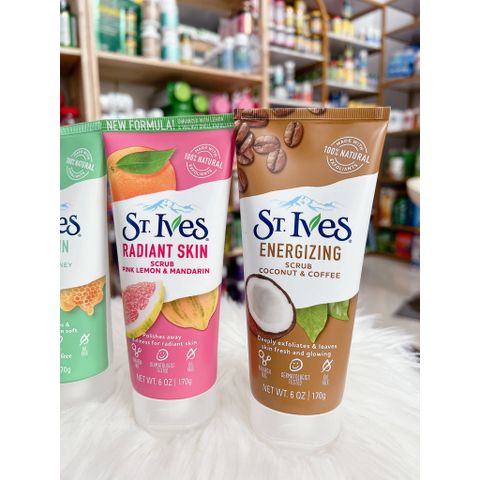 Sữa Rửa Mặt Tẩy Tế Bào Chết St.Ives 170G - Chăm Sóc Da Mặt, Chất Lượng Mỹ, Dáh Cho Cảm Xúc Tươi Mới