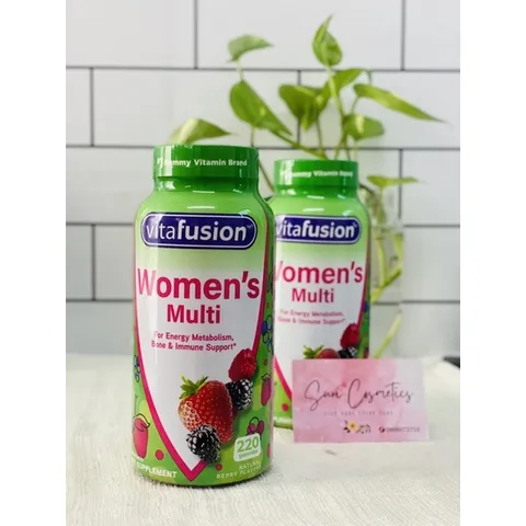 Kẹo Bổ Sung Đa Vitamin Dành Cho Phụ Nữ Vitafusion Women’s Multivitamin 220 Viên Date 2026