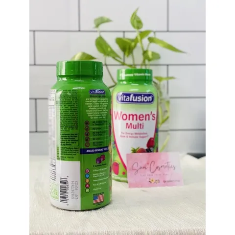 Kẹo Bổ Sung Đa Vitamin Dành Cho Phụ Nữ Vitafusion Women’s Multivitamin 220 Viên Date 2026
