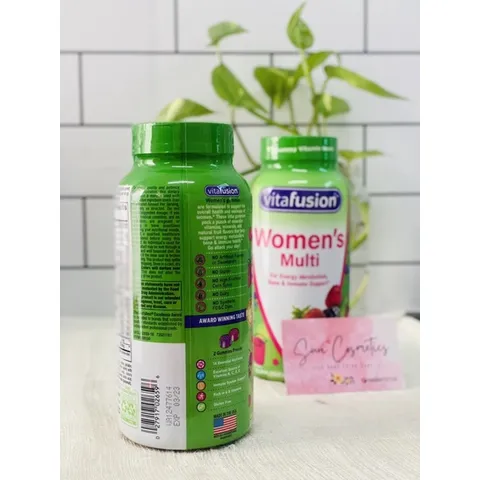 Kẹo Bổ Sung Đa Vitamin Dành Cho Phụ Nữ Vitafusion Women’s Multivitamin 220 Viên Date 2026