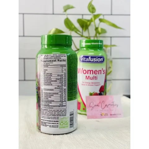 Kẹo Bổ Sung Đa Vitamin Dành Cho Phụ Nữ Vitafusion Women’s Multivitamin 220 Viên Date 2026
