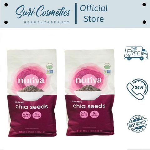 Hạt Chia Seed Nutiva Organic (1 Gói/1.36kg)