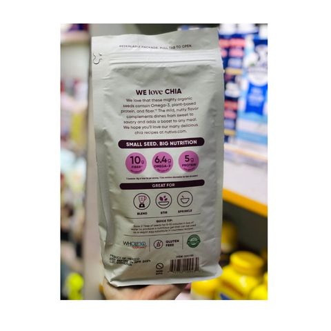 Hạt Chia Seed Nutiva Organic (1 Gói/1.36kg)