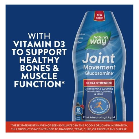 Nước Joint Movement Glucosamine 1000ml của Mỹ joint Movement Glucosamine Wellesse