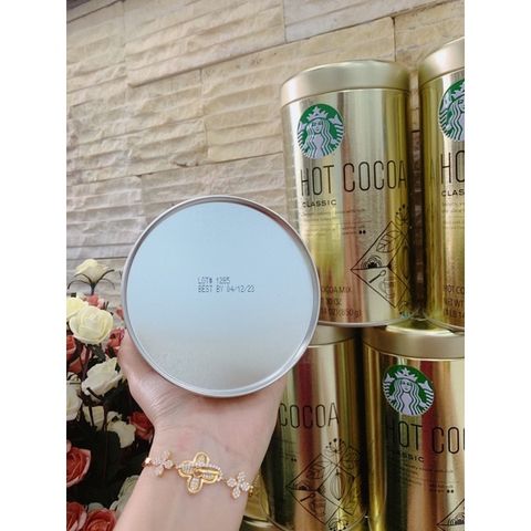 Bột cacao của Starbucks chính hãng Mỹ, Hot Cocoa Classic 850g