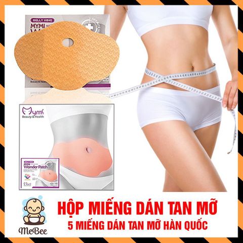 Miếng dán tan mỡ bụng MYMI Wonder Patch Hàn Quốc hàng loại 1 ko dính da