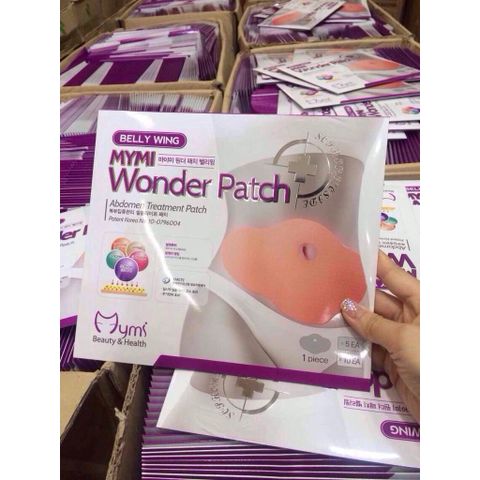 Miếng dán tan mỡ bụng MYMI Wonder Patch Hàn Quốc hàng loại 1 ko dính da