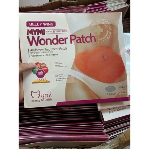 Miếng dán tan mỡ bụng MYMI Wonder Patch Hàn Quốc hàng loại 1 ko dính da