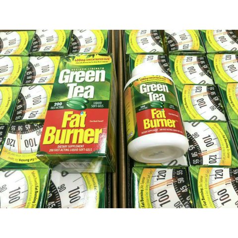 Viên uống giảm cân từ tra xanh Green Tea Fat Burner 200 viên của Mỹ