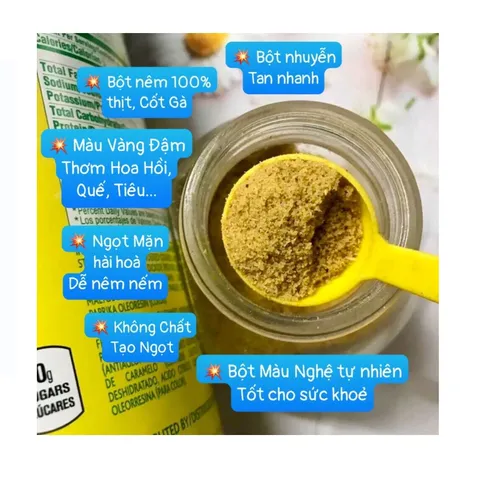 Bột Hạt Nêm Knorr Gà Mỹ 1.14kg - Mẫu Mới Nhất