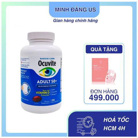 Viên uống Bổ mắt Ocuvite chai 150 viên
