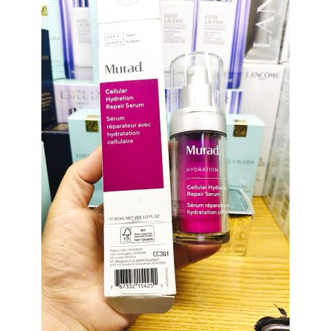 Serum Khôi Phục Da M.urad Cellular Hydration 30ml - Cấp Ẩm Ngay Lập Tức, Nuôi Dưỡng Da Khô, An Toàn Cho Mọi Loại Da
