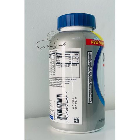 Viên Uống Tổng Hợp VITAMIN Centrum SILVER Cho Nam  TRÊN 50 tuổi 275 Viên