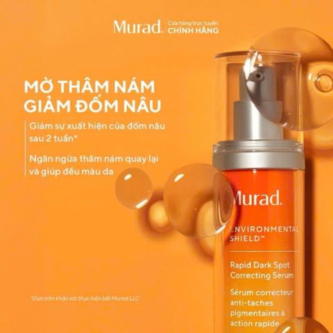 Tinh Chất Dưỡng Trắng Giảm Thâm Nám Murad Rapid Dark Spot Correcting Serum - Giải Pháp Khoa Học Cho Làn Da Sáng Mịn