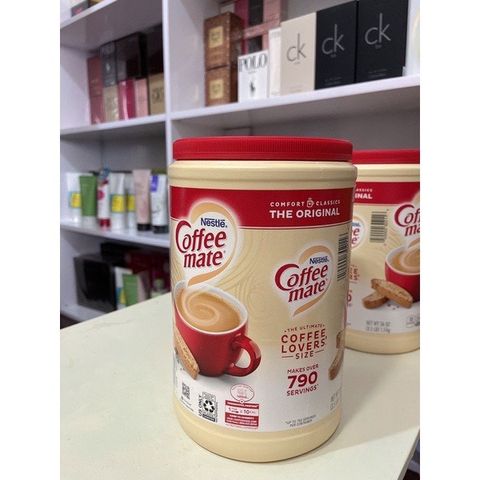 Bột Kem Pha Cà Phê Nestlé Coffee Mate 1,5kg - Hương Vị Mịn Không Béo Thích Hợp Cho Người Ăn Kiêng, Ngon Với Cà Phê Nóng