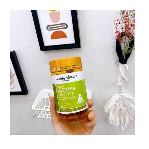 Mầm đậu nành Healthy Care Super Lecithin 1200mg - Hỗ trợ cân bằng nội tiết, cải thiện sức khỏe phụ nữ, made in Australia