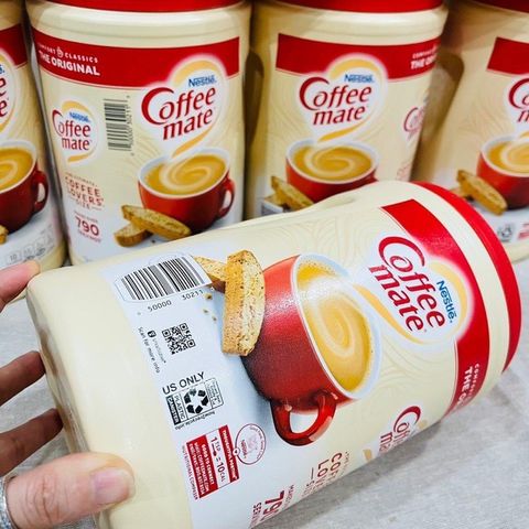 Bột Kem Pha Cà Phê Nestlé Coffee Mate 1,5kg - Hương Vị Mịn Không Béo Thích Hợp Cho Người Ăn Kiêng, Ngon Với Cà Phê Nóng