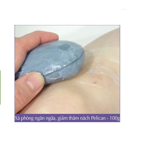Xà Phòng Giảm Thâm Nách Pelican Nhật Bản 100g - Khử Mùi Cơ Thể Hiệu Quả, Dưỡng Ẩm Và Làm Sạch Da Dưới Cánh Tay