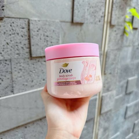 Tẩy tế bào chết toàn thân Dove Himalayan & Rose 425g - Sản phẩm chăm sóc cơ thể lớn cho làn da mịn màng, thơm tho