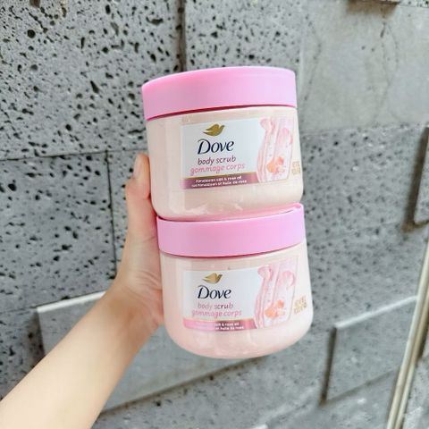 Tẩy tế bào chết toàn thân Dove Himalayan & Rose 425g - Sản phẩm chăm sóc cơ thể lớn cho làn da mịn màng, thơm tho