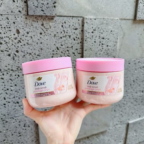 Tẩy tế bào chết toàn thân Dove Himalayan & Rose 425g - Sản phẩm chăm sóc cơ thể lớn cho làn da mịn màng, thơm tho