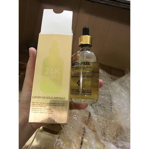 [CHÍNH HÃNG]Serum Tinh Chất  24k Pure-Gold-Ampoule-Thera-Lady 100ml (Date mới ) - Xuất xứ Úc