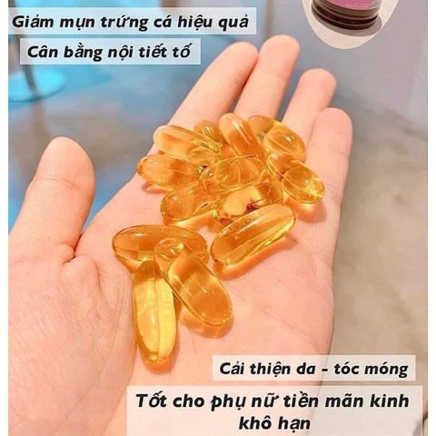 Tinh Dầu Hoa Anh Thảo Blackmores Evening Primrose Oil 190 Viên - Hỗ Trợ Làm Đẹp Da Tóc, Cân Bằng Nội Tiết, Giảm Mụn, Từ Úc