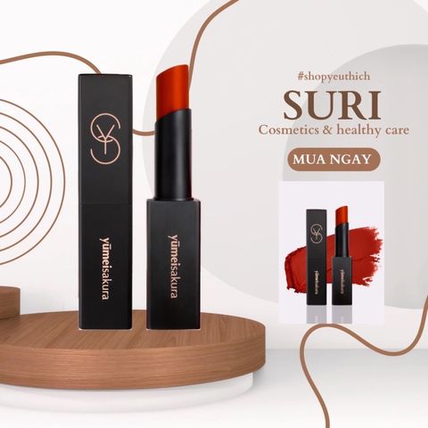 Son Lì Matte Revolution Yumeisakura Khóa Màu Siêu Dưỡng 3.5g