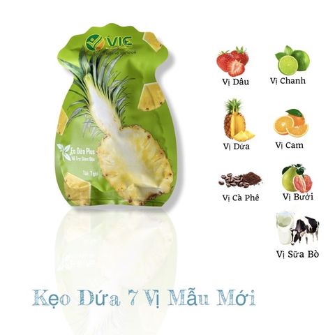 Kẹo dứa giảm cân túi 7 viên