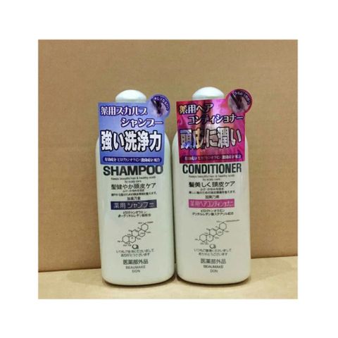 Bộ Dầu Gội Dầu Xả Kaminomoto Nhật Bản 300ml - Kích thích mọc tóc, giảm rụng, nuôi dưỡng tóc khỏe mạnh và bóng mượt