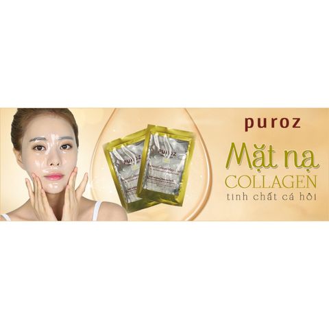 Combo 5 mặt nạ cá hồi collagen Puroz