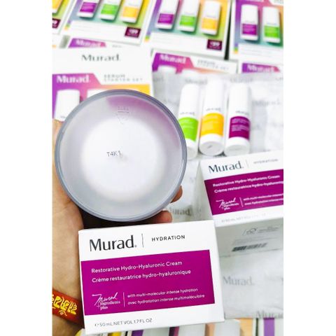 Kem Dưỡng Cấp Ẩm MU..RAD RESTORATIVE HYDRO-HYALURONIC 50ml - Cấp Ẩm 24H, Da Căng Mọng, Chăm Sóc Da Chuyên Sâu