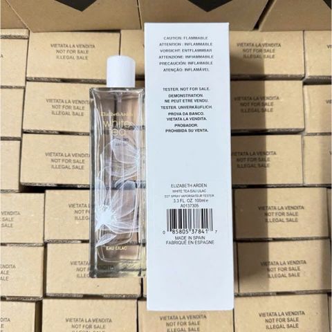 Nước Hoa Nữ Elizabeth Arden White Tea Eau Lilac EDT 100ml - Hương Hoa Nhài Tươi Mát và Đằm Thắm, Làn Gió Nữ Tính Thanh Lịch