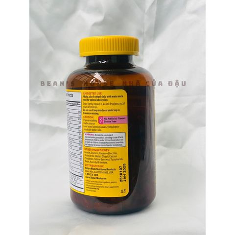 Viên Uống Vitamin Bà Bầu Nature Made Prenatal Multi + DHA 150 Viên - Hỗ Trợ Mẹ Bầu Khỏe Mạnh, Phát Triển Thai Nhi Tốt Nhất