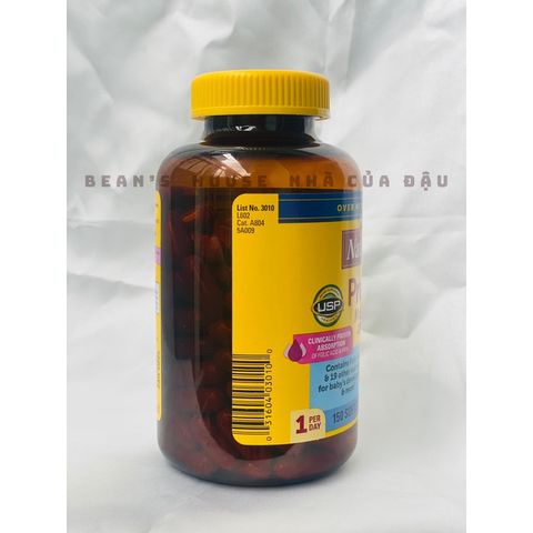 Viên Uống Vitamin Bà Bầu Nature Made Prenatal Multi + DHA 150 Viên - Hỗ Trợ Mẹ Bầu Khỏe Mạnh, Phát Triển Thai Nhi Tốt Nhất