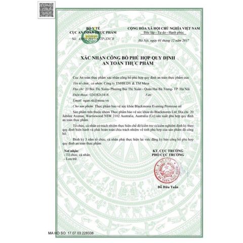Viên uống tinh dầu hoa anh thảo Blackmores 190 viên - Cân bằng nội tiết, hỗ trợ sinh sản, giảm đau bụng kinh, chăm sóc da cho phụ nữ
