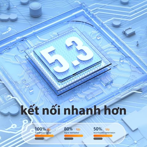 Tai Nghe Bluetooth Không Dây F03 TWS 5.3 - Tai Nghe Gaming Chống Nước, Âm Thanh HIFI, Pin Siêu Bền, Thiết Kế Thời Trang