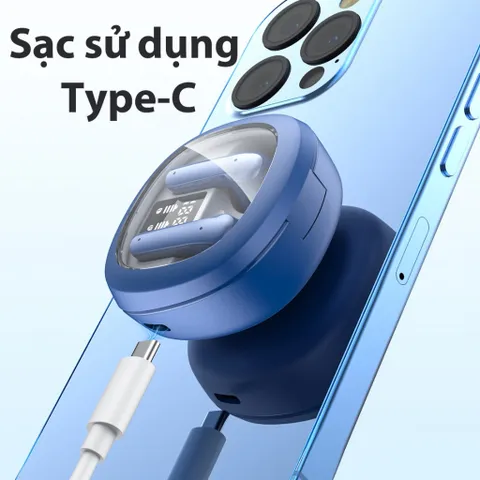 Tai Nghe Không Dây F03 Thể Thao Bass Chống Ồn Bluetooth 5.3 Hiển thị pin Nghe Nhạc Tương Thích Chọ iPhone Android