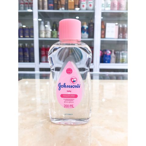 Dầu Mát xa và Dưỡng Ẩm Johnson’s Baby Oil 200ML - Giữ ẩm cho da nhạy cảm của bé, an toàn và hiệu quả cho cả người lớn.