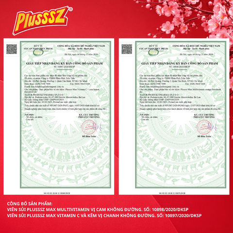 Viên Sủi PLUSSSZ MAX Multivitamin hương vị Cam và Vitamin C & Kẽm vị Chanh - Tăng cường sức đề kháng, dễ hòa tan 20 viên mỗi tuýp