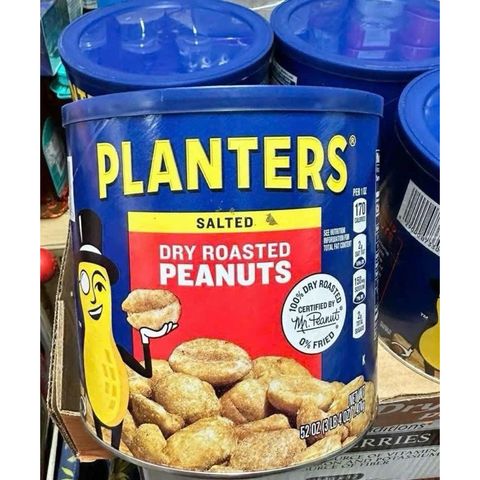 Đậu Phộng Rang Muối Planters Mỹ 1.47kg - Hạt Đậu Phộng Giòn Tan, Thơm Ngon, Thực Phẩm Lành Mạnh Cho Gia Đình