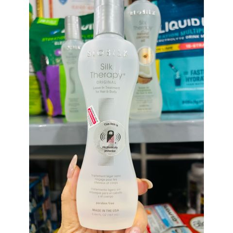Dầu Dưỡng Tóc Biosilk Silk Therapy 167ml - Giữ Ẩm Cao, Bóng Mượt Tự Nhiên Dành Cho Nữ, Chăm Sóc Tóc Hàng Ngày