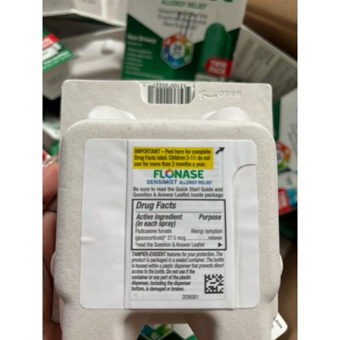 Chai xịt mũi dị ứng FLONASE SENSIMIST - Giải pháp dị ứng hiệu quả ngay sau lần xịt đầu tiên, hàng chính hãng, chất lượng cao