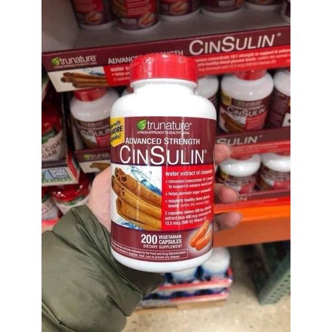 Viên uống CinSulin Dành cho người bệnh #tiểu #đường 🇺🇸 🇺🇸