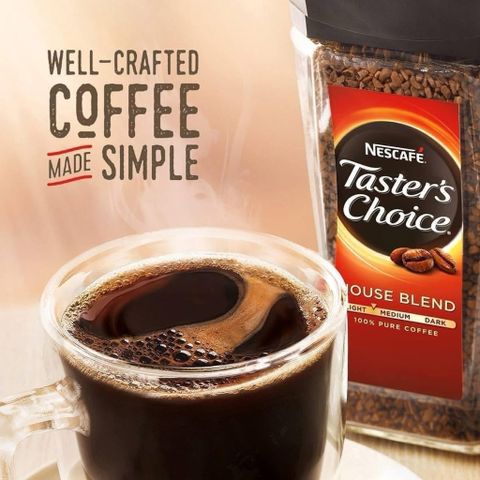 NESCAFE TASTER'S CHOICE - Cà Phê Hòa Tan Mỹ 397gr - Hương Vị Đặc Trưng Thưởng Thức Hàng Ngày