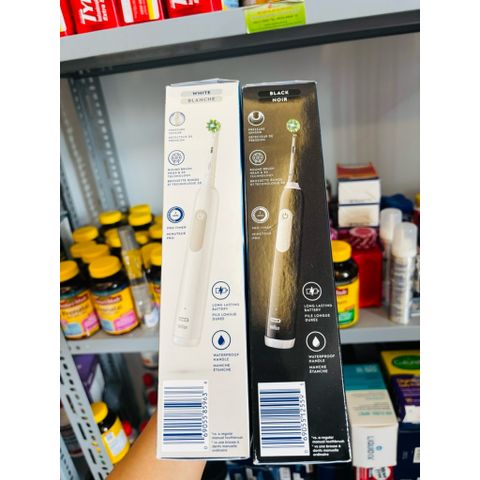 Bàn Chải Điện Oral-B Pro 1000 Chính Hãng Mỹ - Công Nghệ Làm Sạch Răng Siêu Đỉnh và Đầu Thay Bàn Chải Kèm Theo